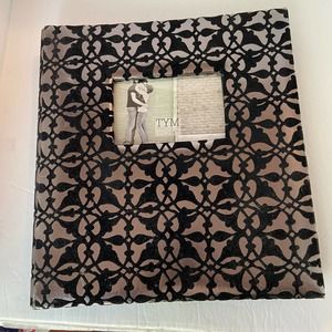 TYM Photo Album Leather Velvet 500 6x4 photo Acid Free Safe Memories